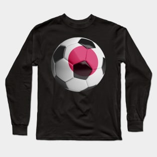 Japan Soccer Ball Long Sleeve T-Shirt